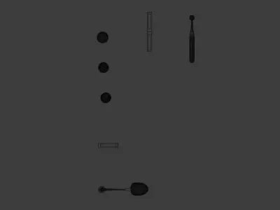 Street Light mini pack 3D model