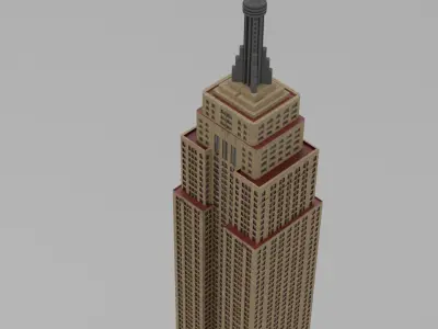 Empire State Building 3D Model Free 3D model