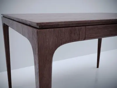 Adam Court Dining Table 3D model