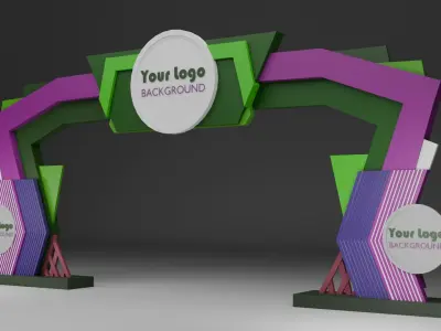Event Arch 3D model