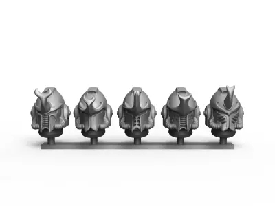 Space helmet Mk-9kbros trooper  3D print model