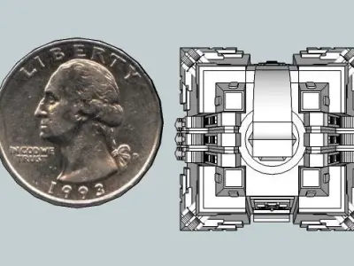 6mm DeathBot War-Pyramid 3D print model