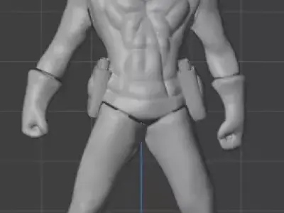 Uchuu no Kishi Tekkaman - George Minami 3D model