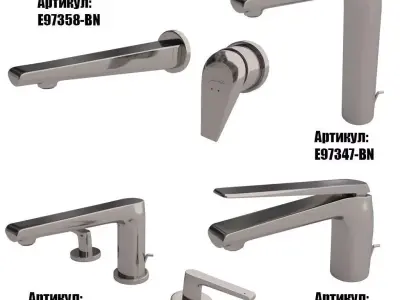 Faucets Jacob Delafon AVID collection 3D model
