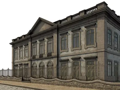 Old Classical Building 3D model