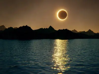 Eclipse Lake Environment 3D model