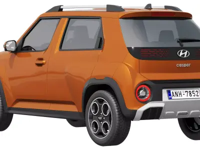 Hyundai Casper 2026 3D model