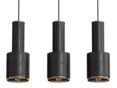 Jacksons three pendant lights hanging 3D model