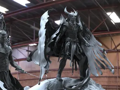 Fallen angel pack 2 3D model