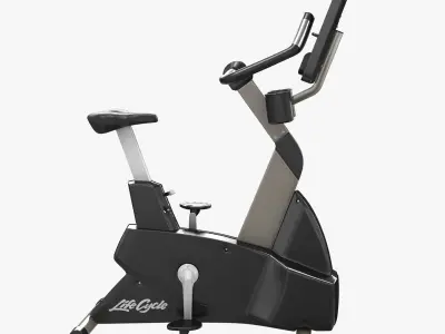 Life Fitness Integrity Series Upright Lifecycle 3D model