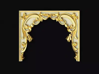dekor ornament 3D model 148