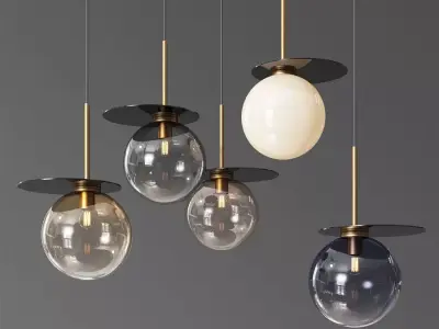Umbra Glass Pendant By Bomma 3D model
