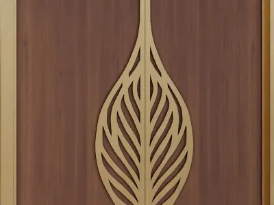Entrance door set223 3D model