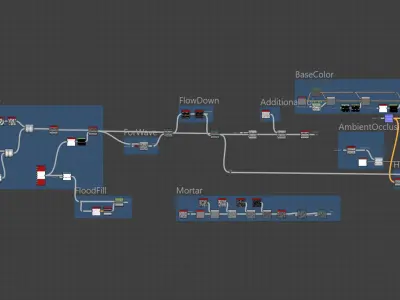 3D Printed Concrete Wall Substance PBR Material and textures Texture
