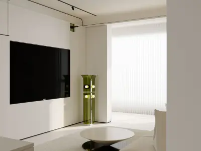 Living Room Interior Scene for 3DMAX and Corona Renderer  3D model buy
