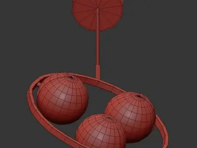 Circle Shaped 3D model