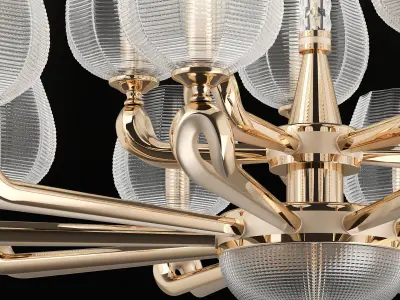 706152 Delta Osgona Chandelier 3D model