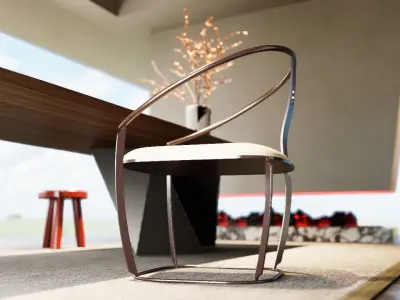 Office Space Interior 3D model