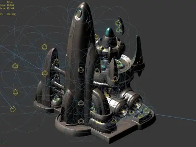 Fortress-generator 03 3D model
