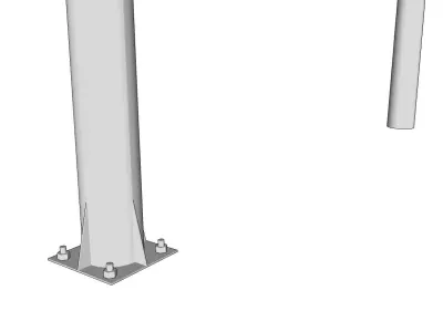 Light Pole - Lamp Post 19 3D model