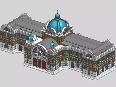 Seoul Station - old 3D print model