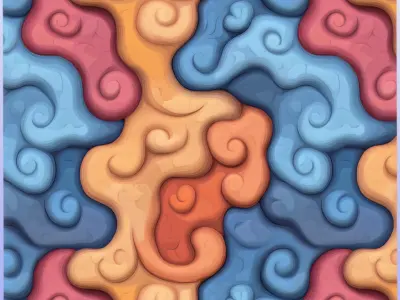Stylized Ornaments Seamless Texture Texture