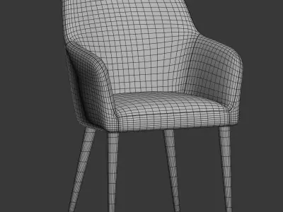 Feast Bard Dining Chair Article 3D model
