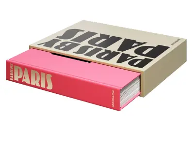Paris by Paris Book by Assouline 3D model