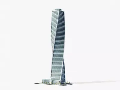 Al Majdoul Tower - saudi arabia 3D model