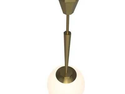 Urban electric birsley hanging lighting 3D model