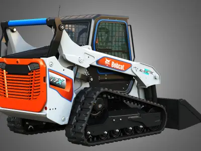 T7X - S7X  Compact Track - Skid Steer Loaders 2 in 1 3D Model Pack