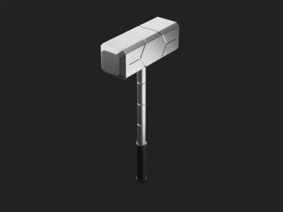 Sci Fi Hammer 01 3D print model