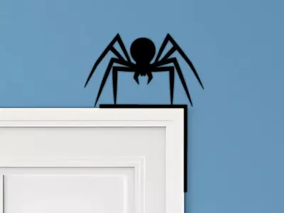 Spider Door Corner Decor 3D print model purchase