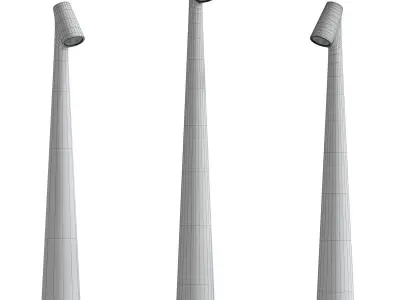 Vibia Africa LED Aluminium Table Lamp 3D model