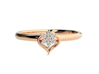 Women ring 3D print model 73