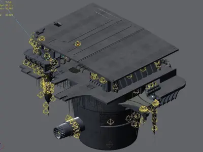 Future City - Universe City 04 3D model