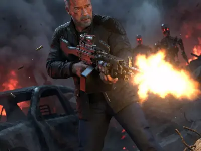 T-800 VETERAN Action Hero Soldie 3D model