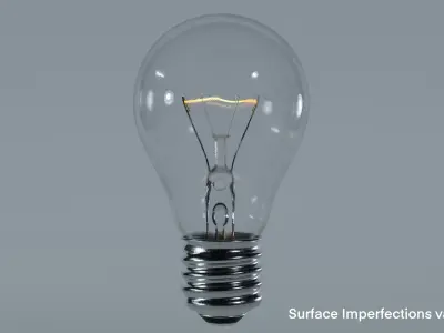 Light bulb classic 3D model
