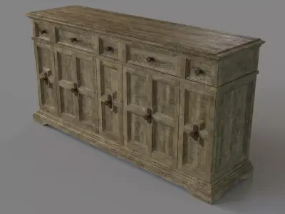 Dining Room La Grange Holman Buffet 3D model