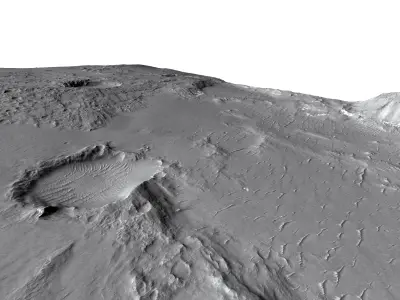 MARS VR - Floor of Uzboi Vallis 3D model