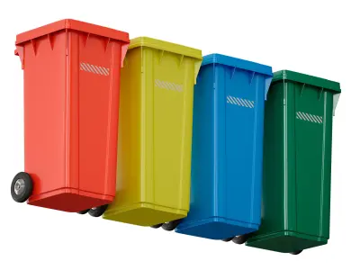 Garbage container Dumpster 3D model