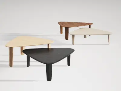 Kuyu Triangular Tables 3D model