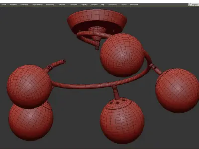 Arte Lamp BROOKE Low-poly 3D model