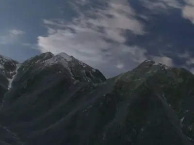 Mount Wilder 3D model