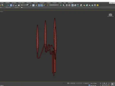  Il Pezzo 3 Wall Sconce Low-poly 3D model