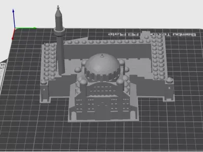  mihrimah mosque 3D print model