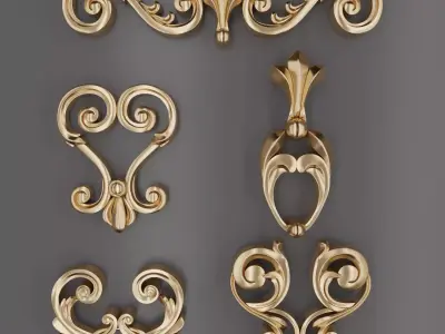 Trim Ornament 102 3D model