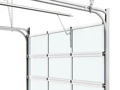 Automatic gate Hormann 3D model