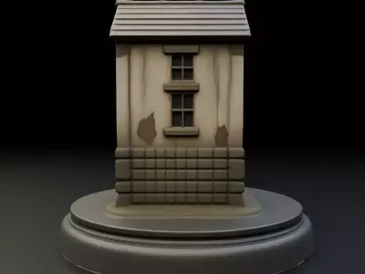 old mill  3D print model