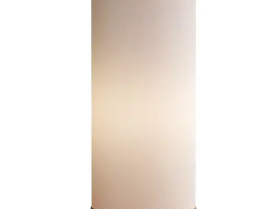 White table lamp Ronja with a copper-coloured base 3D model